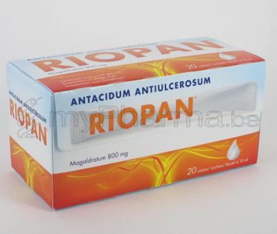 RIOPAN 10 ML 20 ZAKJES (geneesmiddel)