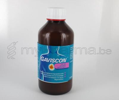 GAVISCON ANIJS 500 ML DRINKBARE SUSPENSIE (geneesmiddel)