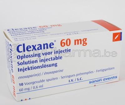 : Home > CLEXANE 60MG/0,6ML 10 SPUITAMP
