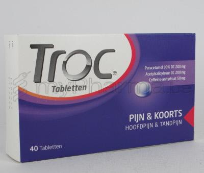 TROC 40 TABL                                   (geneesmiddel)